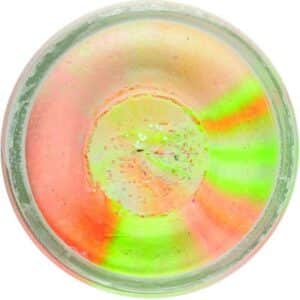 Berkley Double Glitter TWIST Chartreuse/White/Orange