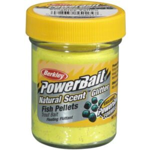 Berkley Powerbait Dough Natural Scent Fish Pellet - Sunshine Yellow