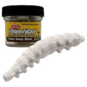 Berkley POWER GARLIC HONEY WORM White