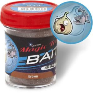 Quantum Trout Bait braun Knoblauch 50g