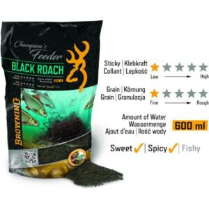 Browning Champion’s Feeder Mix Black Roach schwarz 1kg