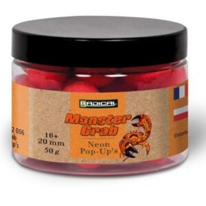 Radical Monster Crab Neon Pop Ups Ø 16mm / 20mm neon rot 50g