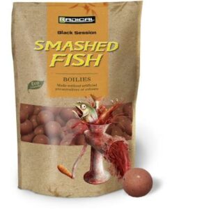 Radical Smashed Fish Boilie Ø 16mm orange 1kg