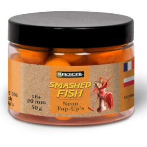 Radical Smashed Fish Neon Pop Ups Ø 16mm / 20mm neon orange 50g