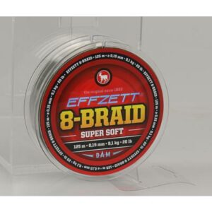 DAM Effzett 8-Braid / Moss Green / 125M / 0.18Mm / 11.3Kg / 25Lb