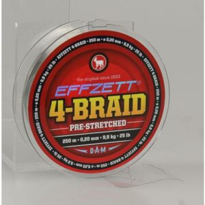 DAM Effzett 4-Braid / Moss Green / 125M / 0.20Mm / 9.9Kg / 22Lb