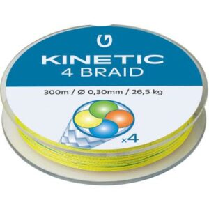 Kinetic 4 Braid 300m 0