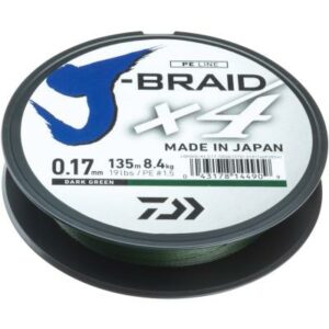 Daiwa J-Braid X4E 0.07mm-135m d.-gr.