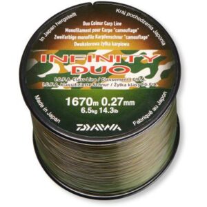 Daiwa Infinity Line Duo Camo braun/grün 0.31mm 7.6kg 1210m