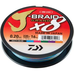 Daiwa J-Braid Grand X8E 0.06mm-300m MC