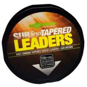 Korda Subline Tapered Leader 0.30-0.50mm