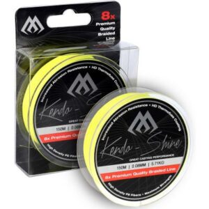 Mikado Kendo Shine - 0.08mm/5.71Kg/150M - Fluo Gelb