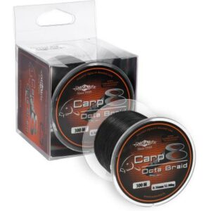 Mikado Carp Octa Braid - 0.16mm/12.9Kg/300M - Schwarz