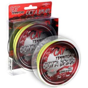 Mikado Cat Territory Octa Braid - 0.60mm/61.8Kg/150M - Fluo Gelb