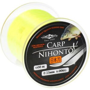 Mikado Nihonto Carp - 0.25mm/7.30Kg/600M - Fluo Gelb