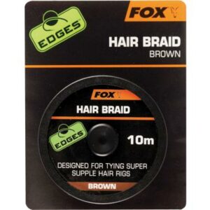 FOX Edges Hair Braid x 10m brown