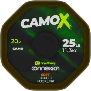 RidgeMonkey CamoX Soft Coated Hooklink 25lb