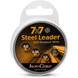 Iron Claw 7x7 Steel Leader 18kg 5m