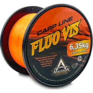 Anaconda Fluovis Orange Carp Line 1.200m/0