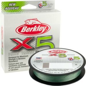 Berkley X5 150M 18.2K low visible green 0