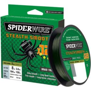 SpiderWire Stealth Smooth12 0.09MM 150M 7.5K Moss Green