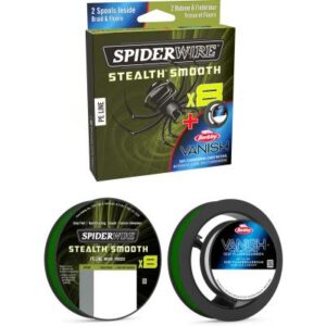 SpiderWire DUO Spool Ss8 150M Msgrn/Vanish 40M 0.13/0.35