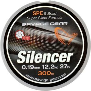 Savage Gear Hd8 Silencer Braid 120M 0.15Mm 9Kg 20Lbs Green