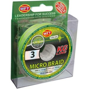 WFT Micro Braid KG chartreuse 150m 3Kg 0