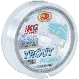 WFT Trout Mono clear 200m 0