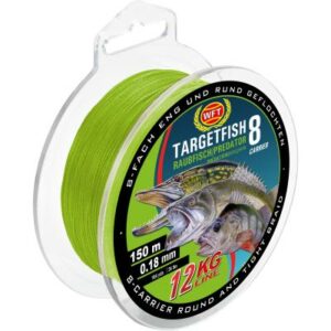 WFT TF8 Raubfisch chartreuse 150m 18Kg 0