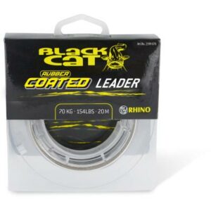 Black Cat Rubber coated Leader 100 kg