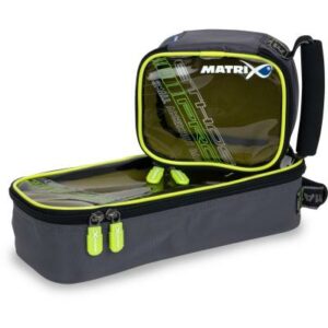 Matrix Pro accessory bag S clear top lime lining