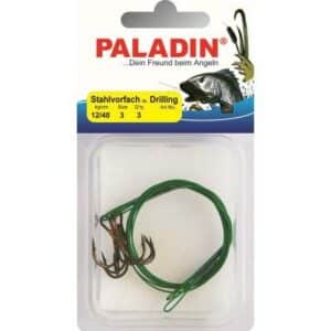 Paladin Big Bag Stahlvorfach mit Drilling 40cm 8Kg Gr 5 SB3