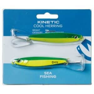 Kinetic Cool Herring 2pack 25g Green/Yellow