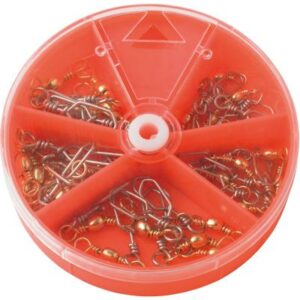 Kinetic Barrel Swivel w/Snap Assortment