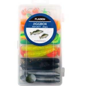 FLADEN Jig Set Shad in Tackle box 100mm