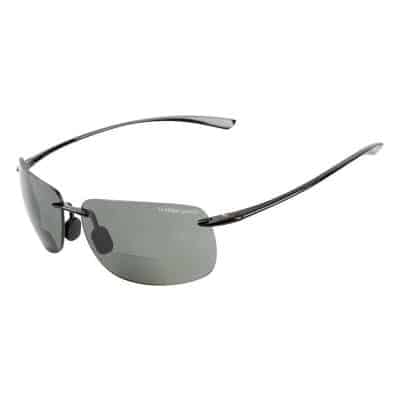 FLADEN Sonnenbrille polarisiert bifocal +2.00 frameless smart grey lens