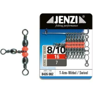 JENZI Tripple-Wirbel Balck Nickel 8/10 16kg