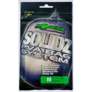 Korda Solidz PVA bags - 20 bags Medium 70x110mm