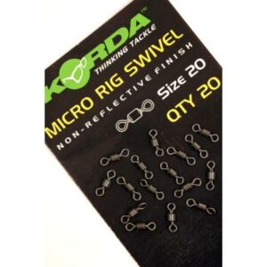 Korda Micro Rig Swivel - 20 Stück