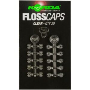 Korda Floss Caps Clear