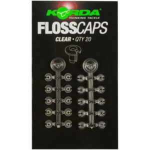 Korda Floss Caps White/Red