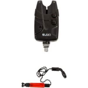 Lion Sports Acis Bite Alarm + Bobbin (LED's Red / White)