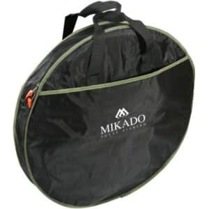 Mikado Setzkeschertasche - 1 Fach - rund (63X8cm) - Schwarz Grün