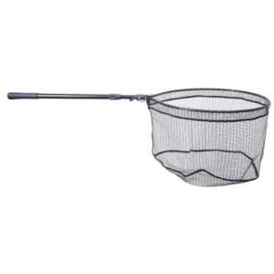 Mikado Landing Net - Foldable 200cm 70/60cm - Rubber Net - Eye 6X15mm