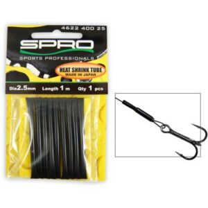 Spro Predator Heat Shrink Tube Bk 1M 2.0Mm