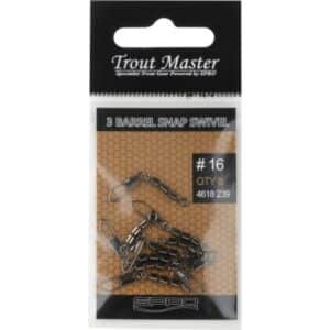 Spro Troutmaster 3 Barrel Snap Wirbel #16 7kg