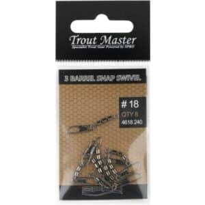 Spro Troutmaster 3 Barrel Snap Wirbel #20 7kg