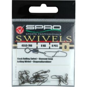 Spro Rolling Wirbel+Diamond-Snap #00 8kg