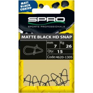 Spro Mattschwarz Hd Snap #3.5Mm